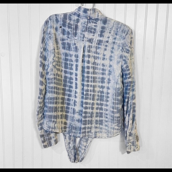 Anthropologie Cloth & Stone Robyn Tie Dye Top - Picture 8 of 8